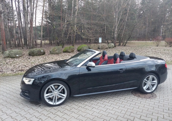 Audi S5 cena 109000 przebieg: 67000, rok produkcji 2016 z Siemiatycze małe 326